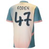 Officiële Voetbalshirt + Korte Broek Manchester City Foden 47 Vierde 2024-25 - Kids